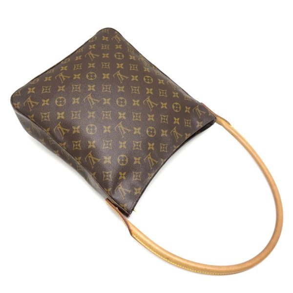 4 Louis Vuitton Monogram Looping GM Brown Shoulder Bag