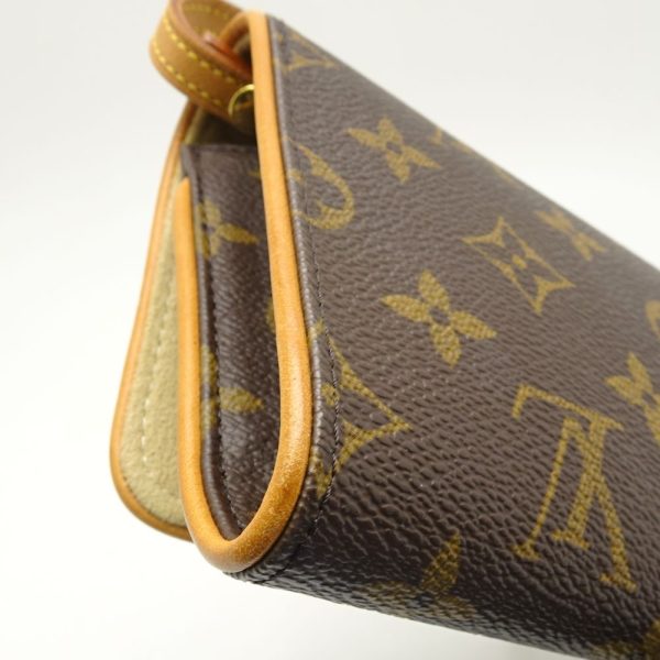 4 Louis Vuitton Monogram Pochette Twin GM Brown Diagonal