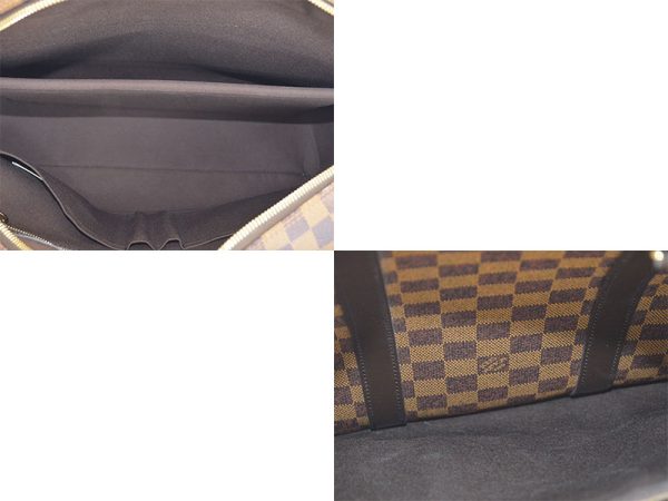 4 Louis Vuitton Cuman Voyage GM Bag Business Bag Damier Ebene