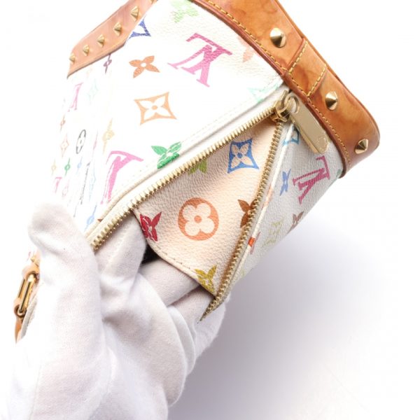 4 Louis Vuitton Alma Monogram Multicolor Bron White