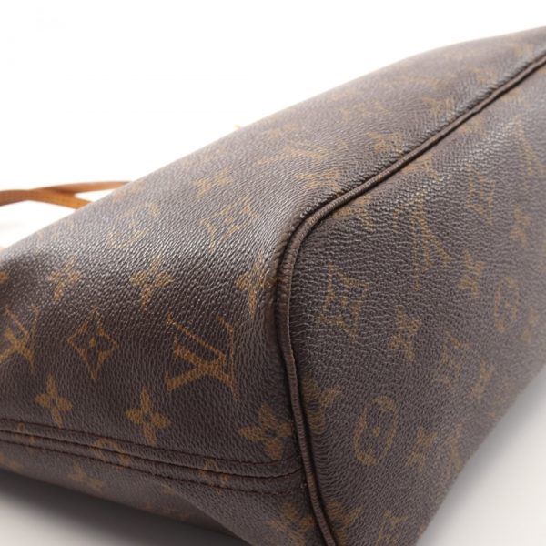 4 Louis Vuitton Neverfull PM Handbag Tote Bag Brown