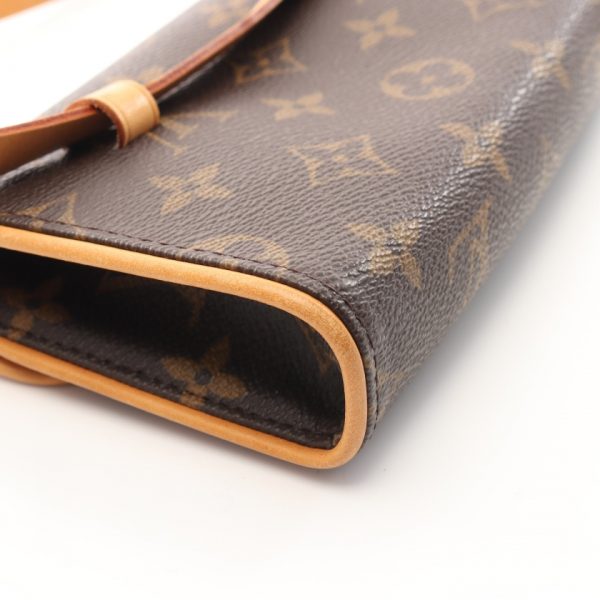 4 Louis Vuitton Pochette Florentine Monogram Body Bag Brown