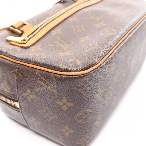 4 Louis Vuitton Cite MM Monogram Shoulder Bag Brown