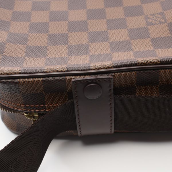 4 Louis Vuitton PM Damier Ebene Shoulder Bag Brown