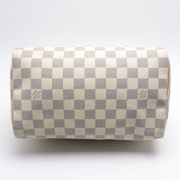 4 Louis Vuitton Damier Azur Speedy 25 Boston Bag