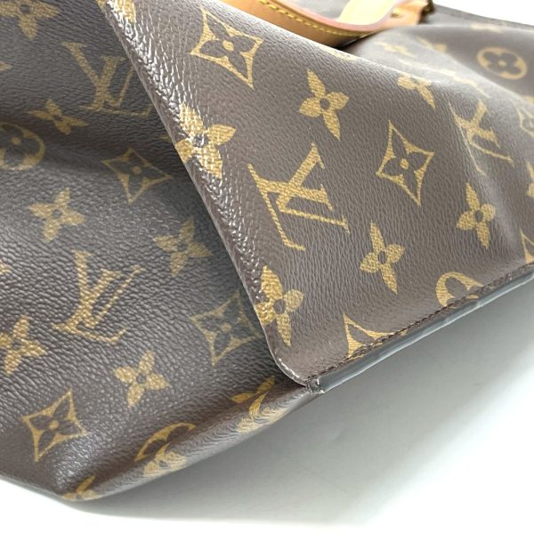 4 Louis Vuitton Monogram Handbag Tote Bag Brown