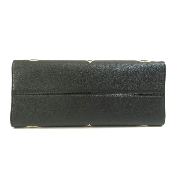 4 Louis Vuitton On The Go MM Bicolor Black Beige Handbag Amplant