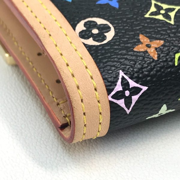 4 Louis Vuitton Monogram Multicolor Portefeuille Long Wallet