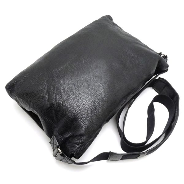 4 Balenciaga Crossbody Shoulder Bag Messenger Lambskin Black