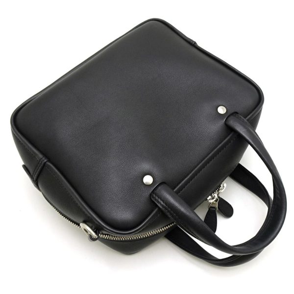 4 Balenciaga Triangle Square Handbag Crossbody Black