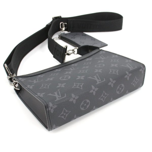 4 Louis Vuitton Monogram Eclipse Reverse Gaston Wearable Wallet Shoulder Bag