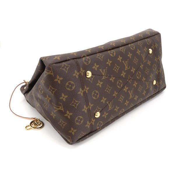 4 Louis Vuitton Monogram Artsy MM Shoulder Bag Brown Gold Hardware