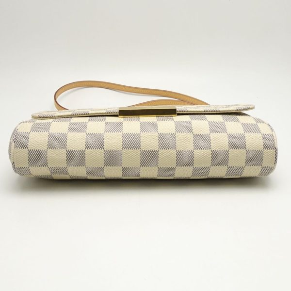 4 Louis Vuitton Damier Azur Favorite MM 2WAY Bag