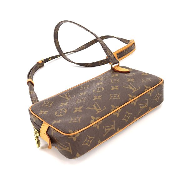 4 Louis Vuitton Monogram Pochette Marly Bandouliere Shoulder Bag