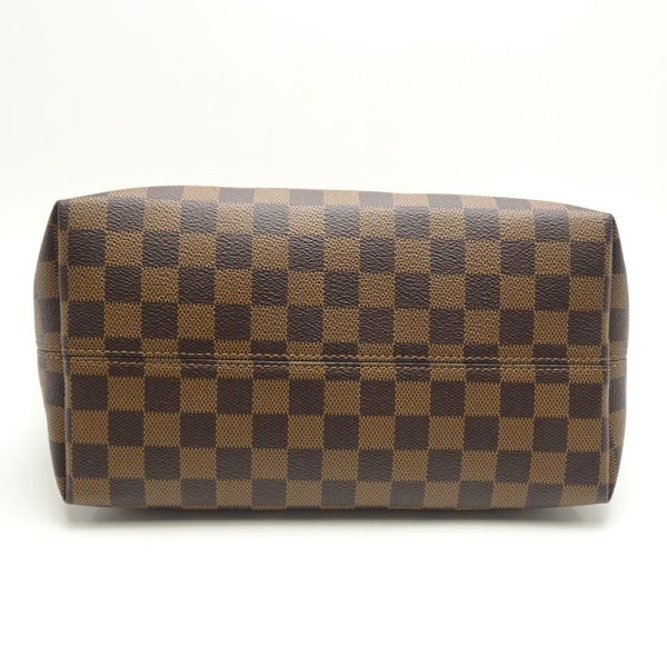 4 Louis Vuitton Damier Jena PM Ebene Shoulder Tote bag Brown