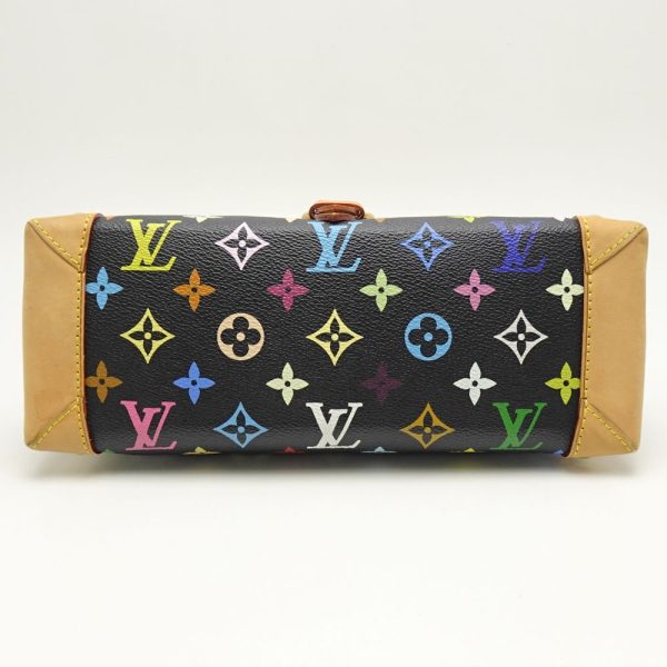 4 Louis Vuitton Multicolor Eliza Noir Semi Shoulder Bag Black