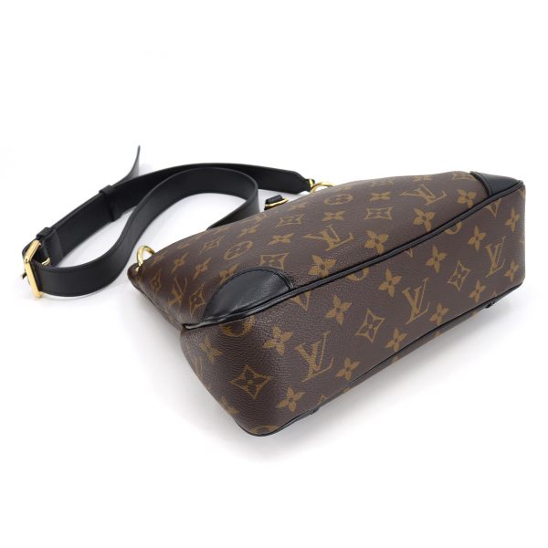 4 Louis Vuitton Monogram Odeon NM PM Shoulder Bag Brown Noir