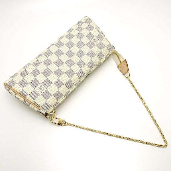 4 Louis Vuitton Damier Azur Eva 2WAY Bag