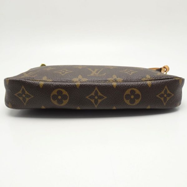 4 Louis Vuitton Monogram Pochette Accessoire Brown Accessory Pouch