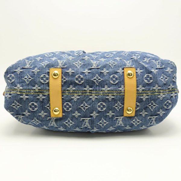 4 Louis Vuitton Denim Neo Cabby MM Blue Shoulder Bag