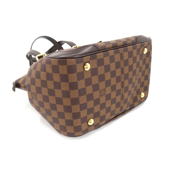 4 Louis Vuitton Damier Verona MM Shoulder Bag Ebene Gold Hardware