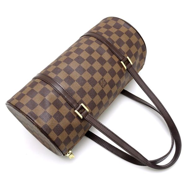 4 Louis Vuitton Handbag Damier Ebene Papillon 30 Brown