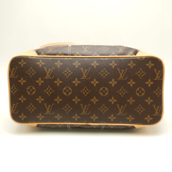 4 Louis Vuitton Monogram Riveting Brown Shoulder Bag