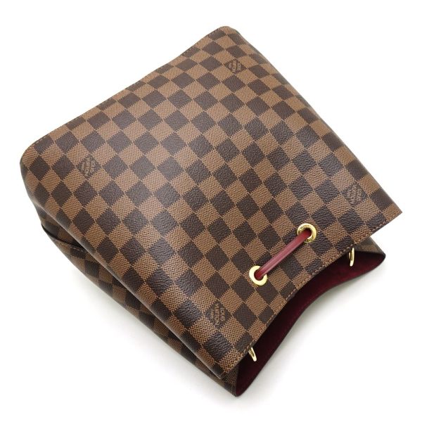 4 Louis Vuitton Damier Neonoe Cherry Berry Shoulder Bag Brown