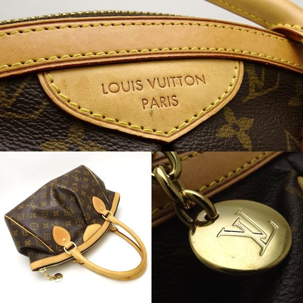 4 Louis Vuitton Monogram Tivoli PM Brown Handbag