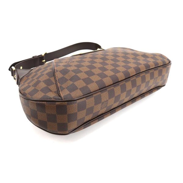 4 Louis Vuitton Damier Thames GM Shoulder Bag Ebene Gold Metal Fittings