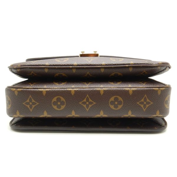 4 Louis Vuitton Monogram Pochette Metis MM Brown 2WAY Bag