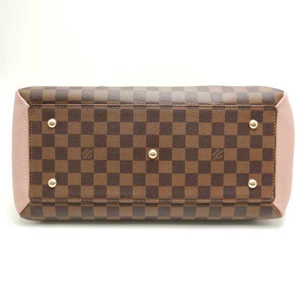 4 Louis Vuitton Damier Normandy Magnolia 2WAY Bag Brown