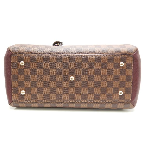 4 Louis Vuitton Damier Normandy Bordeaux 2WAY Bag Brown