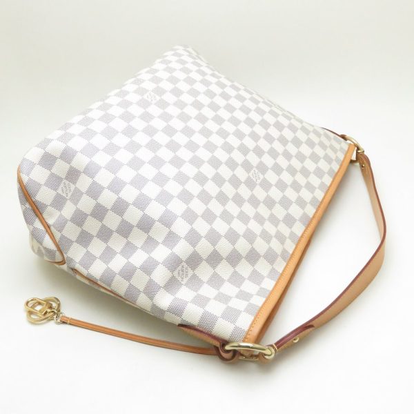 4 Louis Vuitton Damier Azur Delightful MM Shoulder Bag