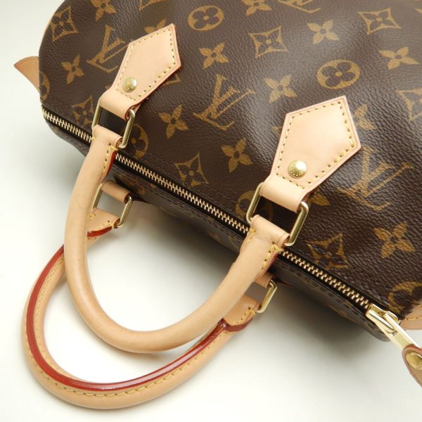 4 Louis Vuitton Monogram Speedy 25 Brown Mini Boston Bag