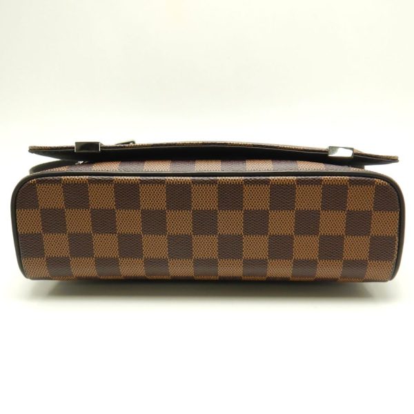 4 Louis Vuitton Damier Naviglio PM NM Ebene Diagonal Shoulder Brown