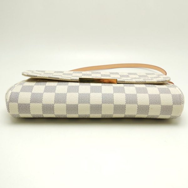 4 Louis Vuitton Damier Azur Favorite MM 2WAY Bag