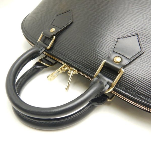 4 Louis Vuitton Epi Alma Noir Handbag Black