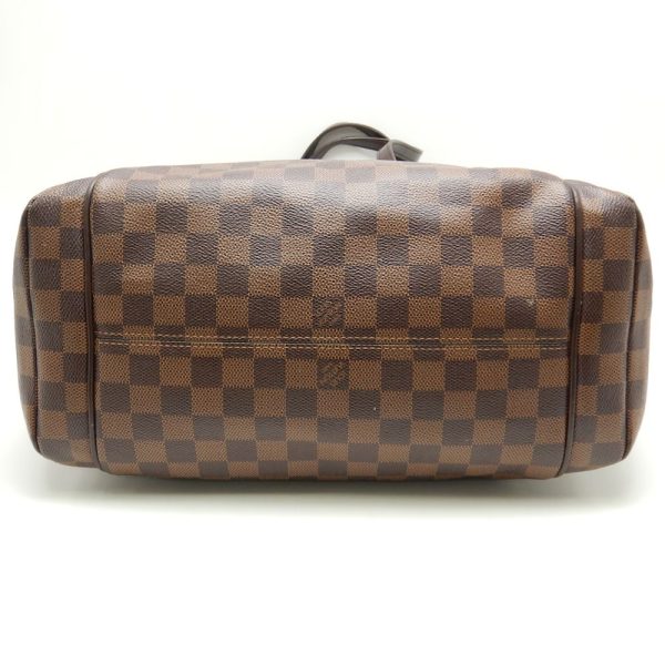 4 Louis Vuitton Damier Totally MM Ebene Shoulder Bag Brown