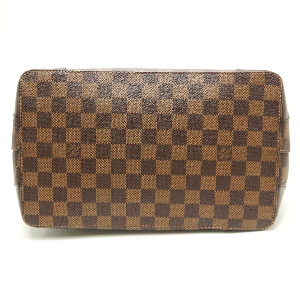 4 Louis Vuitton Damier Hampstead PM Ebene Tote Bag Brown