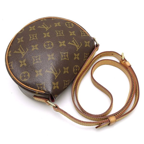 4 Louis Vuitton Monogram Tambourine Brown Diagonal Shoulder