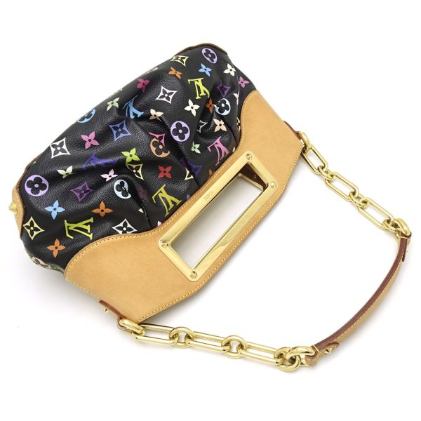 4 Louis Vuitton Multicolor Judy PM Noir Handbag Black