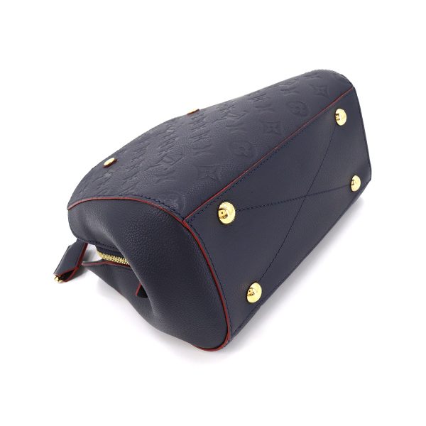 4 Louis Vuitton Emplant Montaigne BB Shoulder Bag Marine Rouge