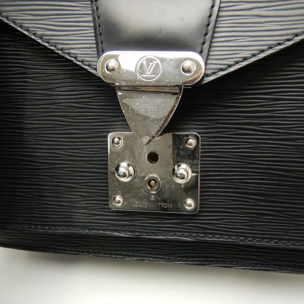 4 Louis Vuitton Epi Monceau Noir Handbag Black