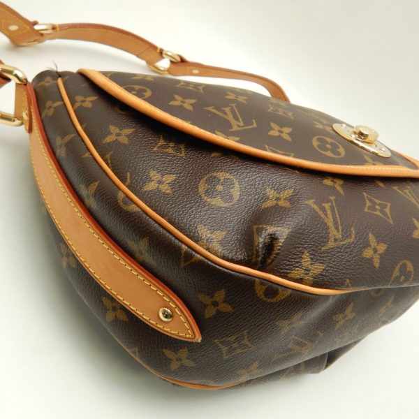 4 Louis Vuitton Monogram Turam PM Brown Shoulder Bag