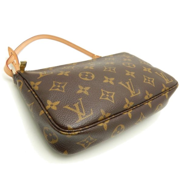 4 Louis Vuitton Monogram Pochette Accessoires Brown Accessory Pouch