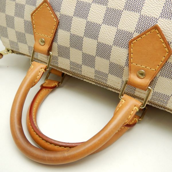 4 Louis Vuitton Damier Azur Speedy 30 Boston Bag