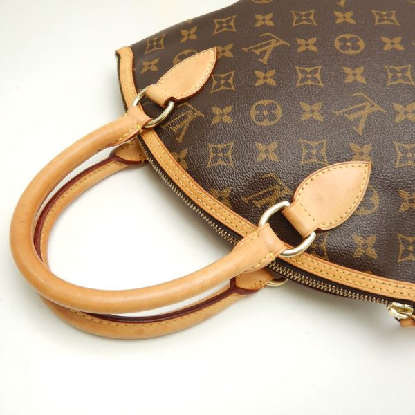 4 Louis Vuitton Monogram Lockit Brown Handbag