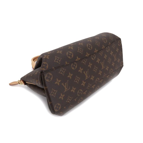 4 Louis Vuitton Monogram Rivoli MM 2 Way Hand Shoulder Bag Brown