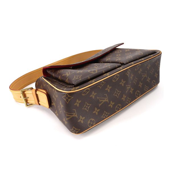 4 Louis Vuitton Monogram Viva Cite GM Shoulder Bag Brown